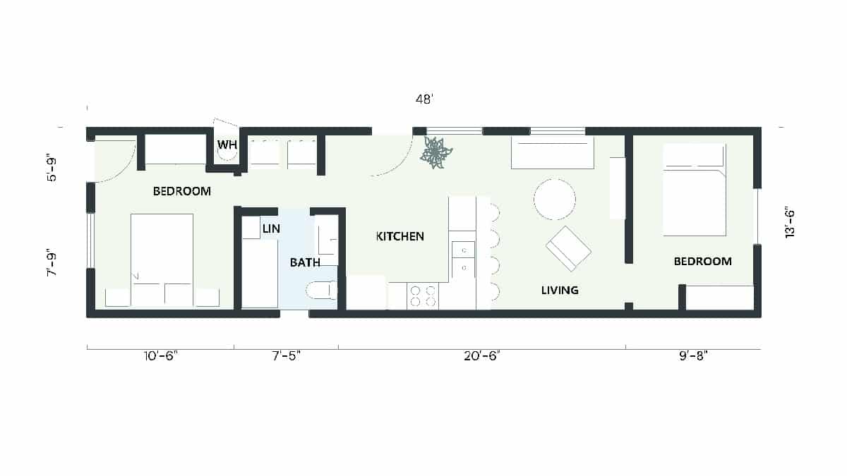 Discover Perfect 2 Bed 2 Bath ADU Plans