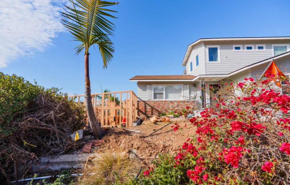 Exterior view with landscaping of a completed 3 bedroom ADU, demonstrating the appeal of Torrey Pine ADU plans