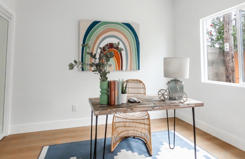 Stylish home office design recommendation for Torrey Pine – 3 bedroom ADU plans