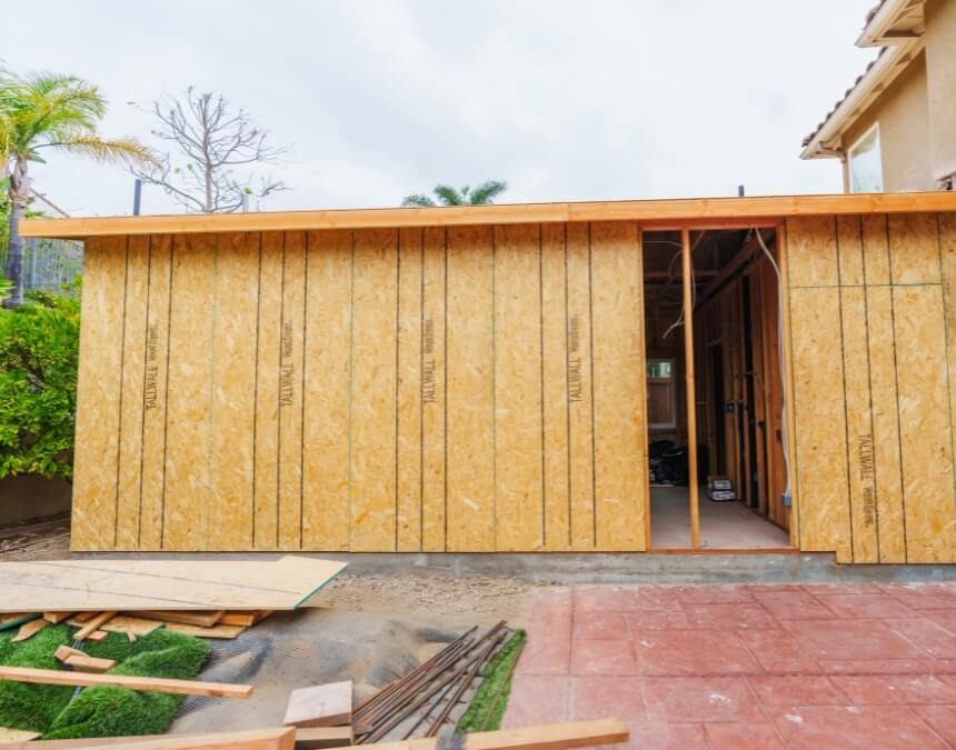 How Much Rental Income Can an ADU Generate – detached ADU construction project for California rental income