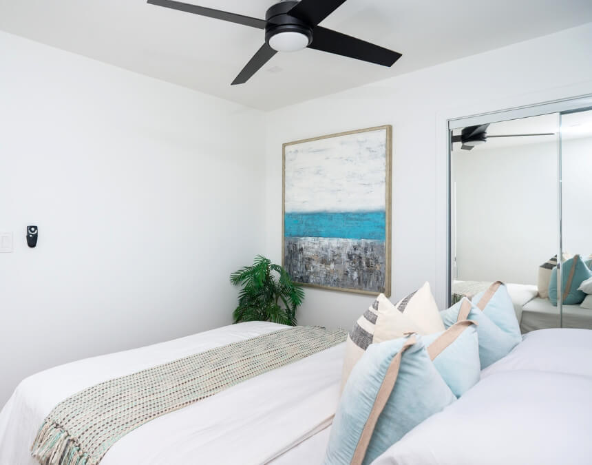 Bedroom Design Considerations for ADUs featuring a code-compliant bedroom layout with natural light, ventilation, and functional space planning for California ADUs.