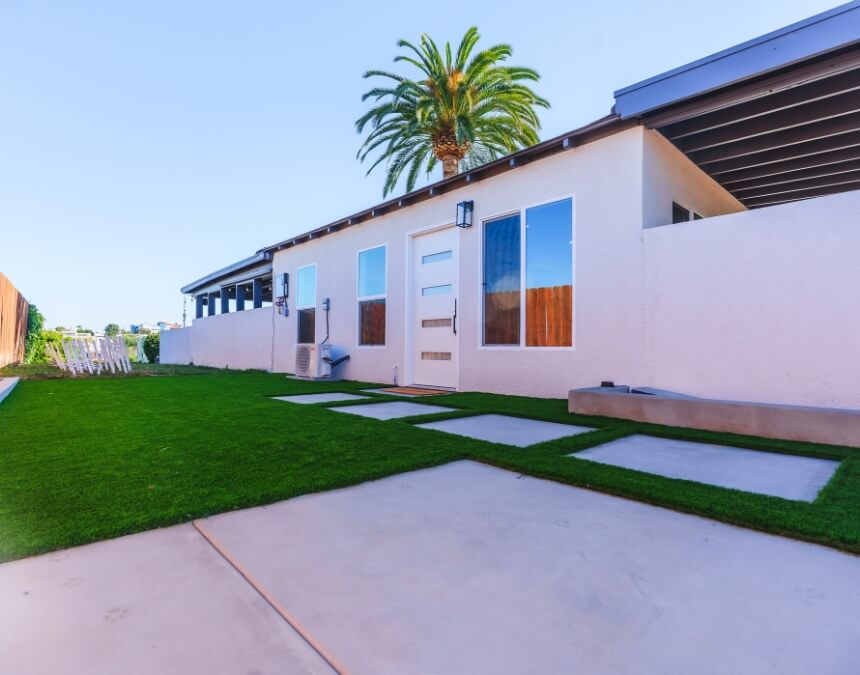 Requirements for Multiple Occupants illustrating a bedroom layout designed to accommodate shared occupancy while meeting California space requirements.