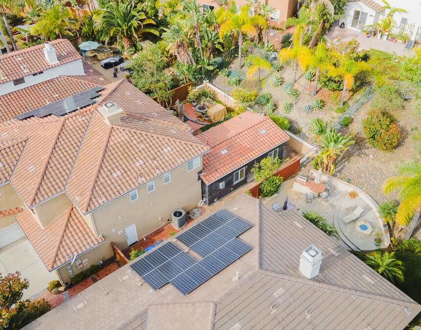 San Diego ADU Rules Explained – aerial view of residential properties subject to San Diego ADU regulations