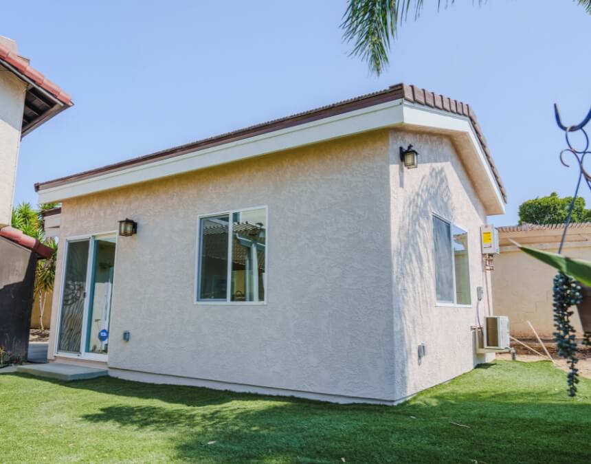 Residential property aerial view – What Is an ADU in San Diego guide
