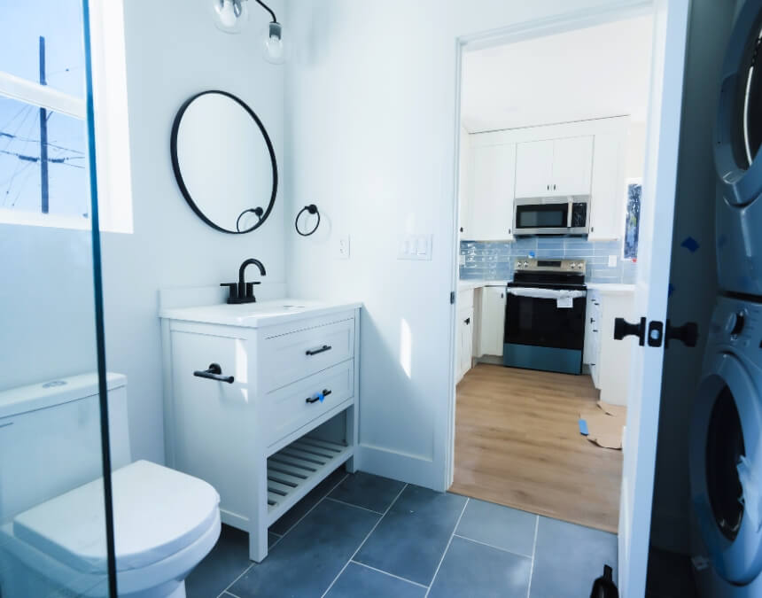 Expert Insights on ADU Financing – finished ADU bedroom demonstrating livable, rentable standards.