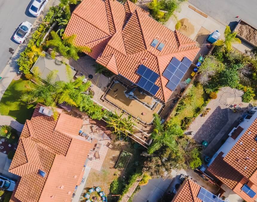 Solar panel requirements for California ADUs with rooftop solar PV systems and detached ADU construction in San Diego