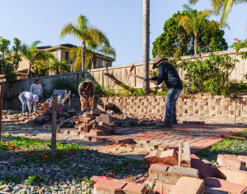 Why choosing an experienced ADU builder matters during site preparation and retaining wall construction for ADU project
