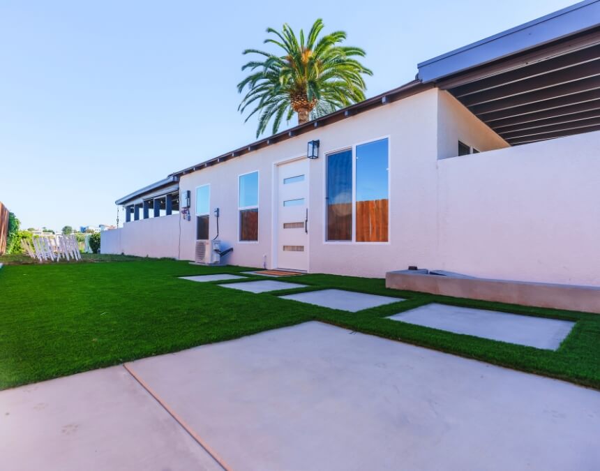 Defining the Attached Accessory Dwelling Unit (ADU) featuring an integrated ADU kitchen connected to the primary residence